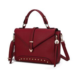 4563 Crossbody Bag , Vegan Leather Designer Shoulder Bag Purse Handbag By